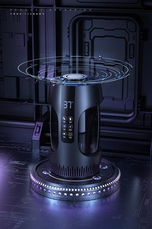 一组c4d电子产品渲染